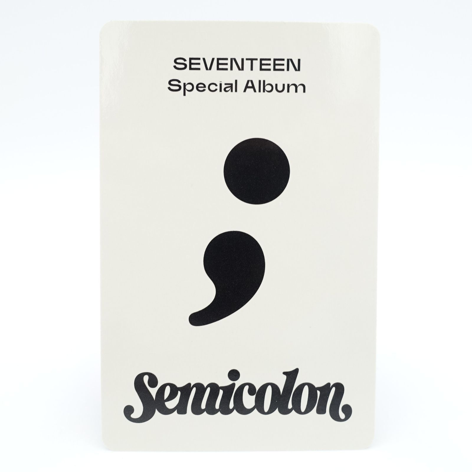 Seventeen Jeonghan Semicolon Album | Official Seventeen