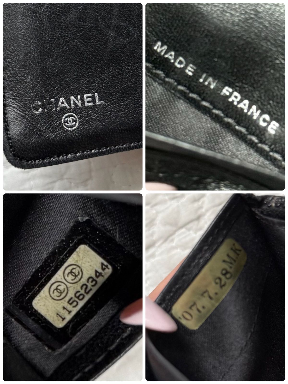 シャネル CHANEL ニュートラベルライン ココマーク 長財布 折り 財布 希少 CHANEL シャネル ニュートラベルライン 二つ折り長財布