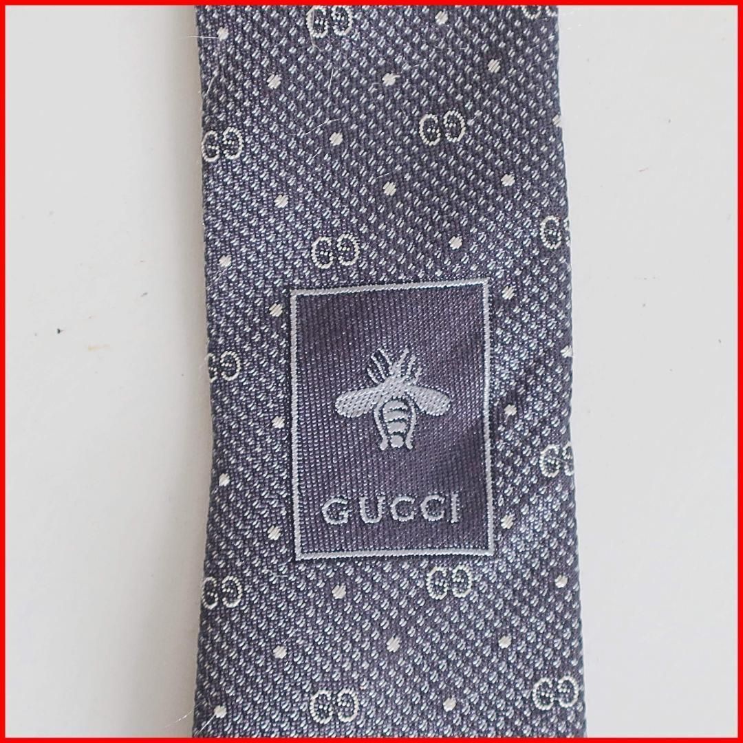 正規品 グッチ Gucci ネクタイ Necktie GG柄 BEE ハチ 蜂