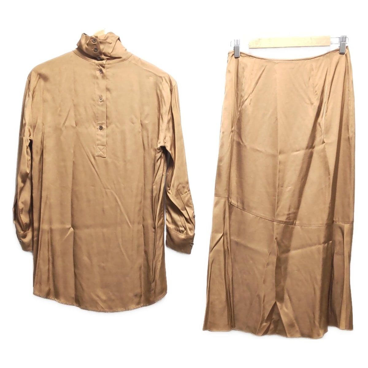 DRIES VAN NOTEN ドリスヴァンノッテン スカートセットアップ レディース - ブラウン