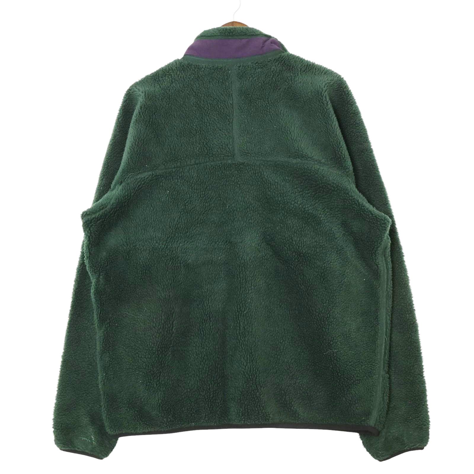 90sUSA製patagonia フリースジャケット 古着 パタゴニア グリーン 90年代 USA製 patagonia パタゴニア Retro-X レトロX フリース