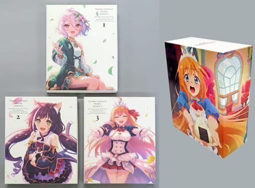 【】プリンセスコネクト!Re：Dive Season2 全3巻セット(全巻収納BOX付き) ブルーレイ