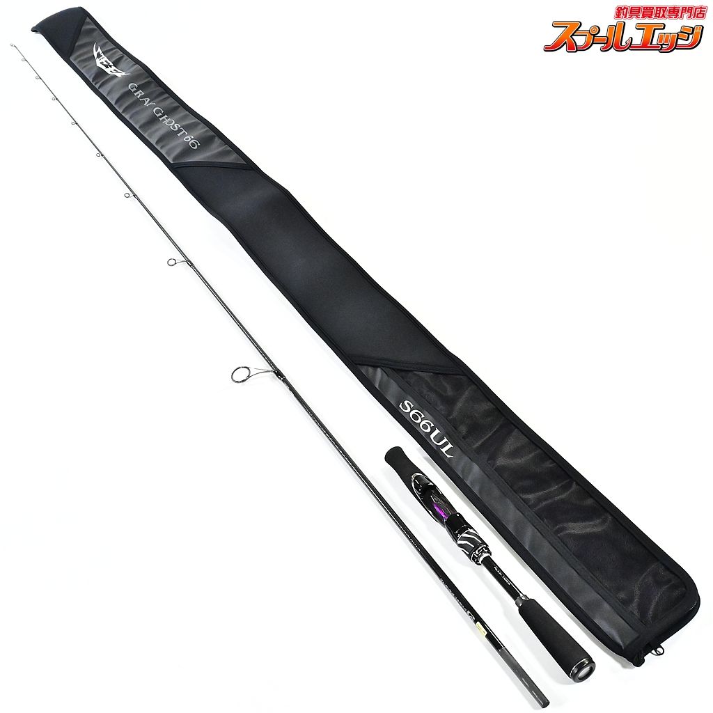 ダイワ 22スティーズ S66UL グレイゴースト DAIWA STEEZ GRAY GHOST バス スピニングモデル K_218 v43340