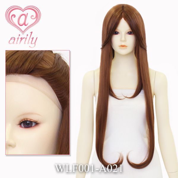 エアリー ウィッグ エンジェルストレート(フロントレース) ココアブラウン