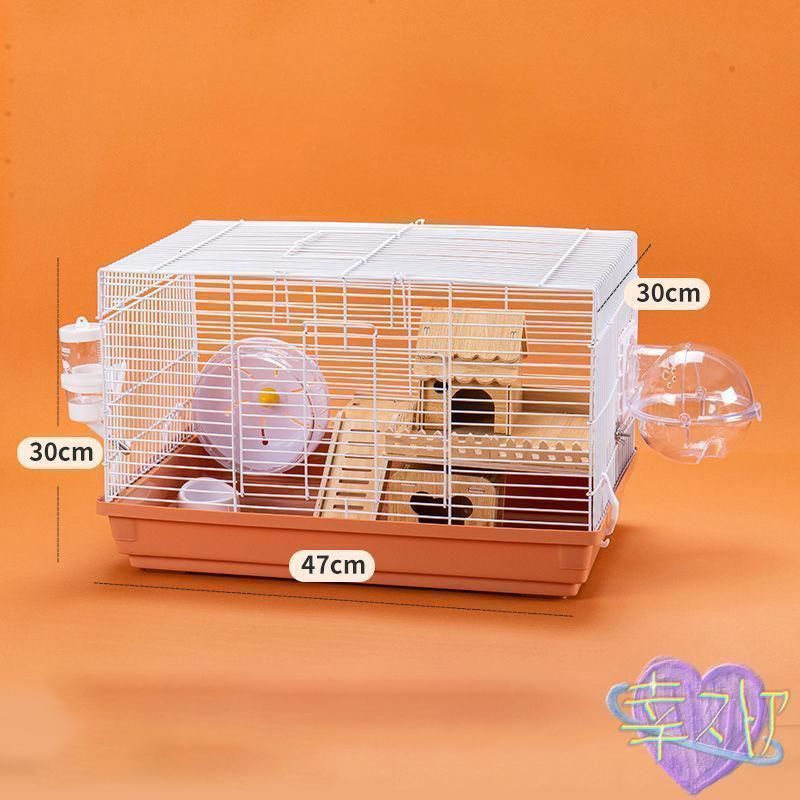 新モデルハムスター ケージ 7点セット 2階建て 大きめ 小動物