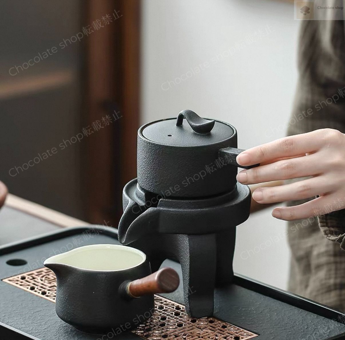 ティーセット ティーセット 中国茶セットLazy Office Kung Fu Tea Set