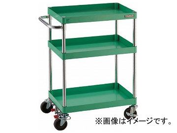 トラスコ中山 フェニックスワゴン 600×400 S付 YG色 PEW-963-B-YG(8195012)