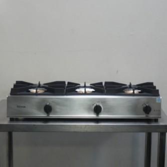 2025年製 リンナイ RSB-311SV 3口 LP ガス テーブル 卓上 コンロ W738D275H151mm 9.5ｍｍゴムホース接続 9.7kg