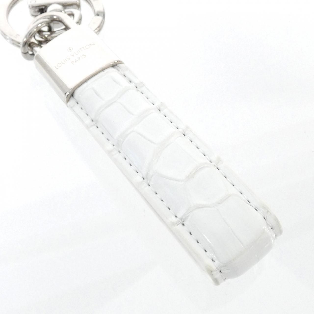 ルイヴィトン エキゾチック レザー キーホルダー LVパドロック