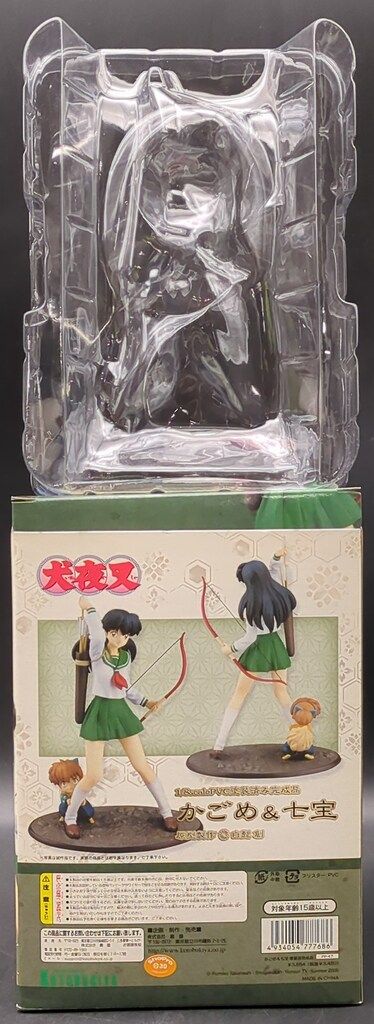 コトブキヤ 犬夜叉 購入 かごめ&七宝 初販 1/8 PVC Amazon.co.jp