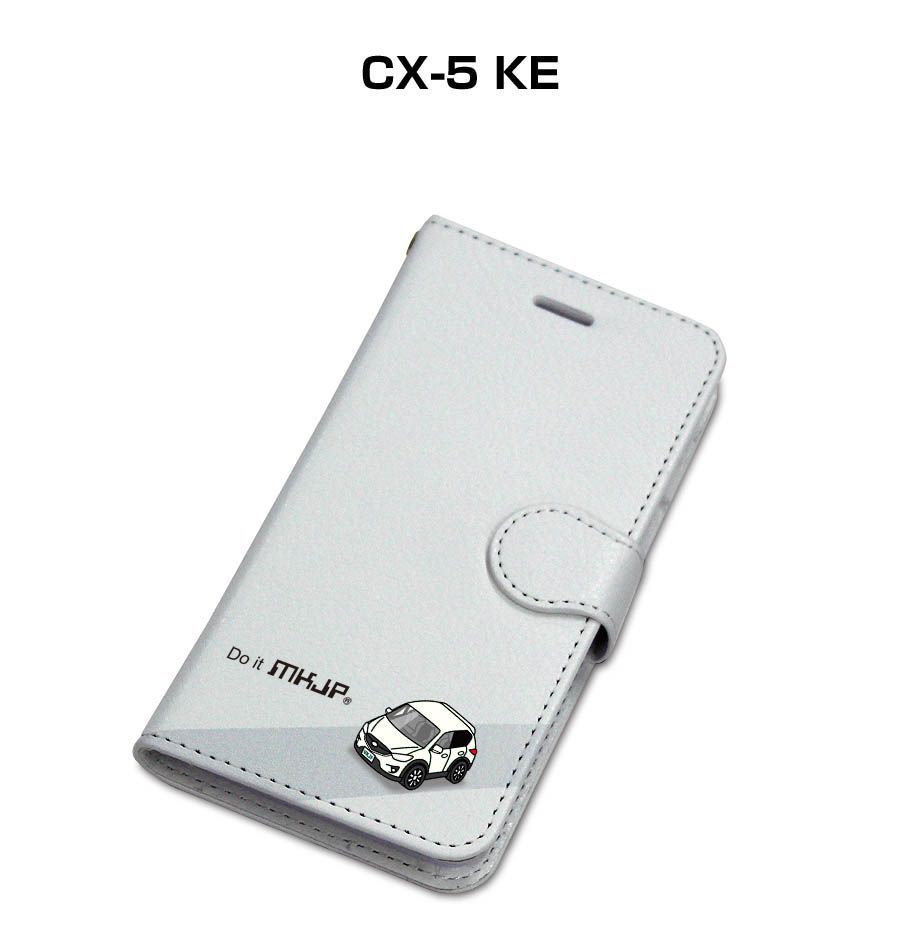 手帳型スマホケース マツダ CX-5 KE