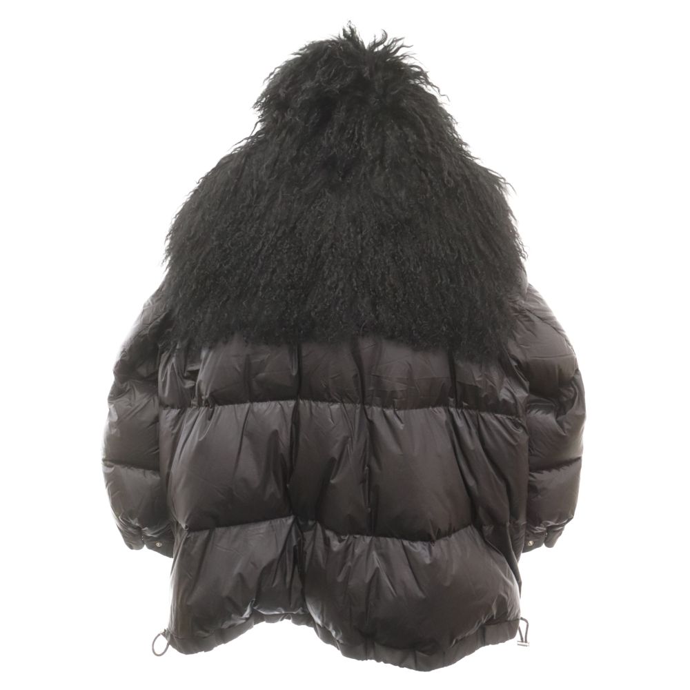 Sacai (サカイ) POODLE FUR DOWN ナイロン プードル ラムファー Sacai (サカイ) POODLE FUR DOWN ナイロン プードル ラムファー