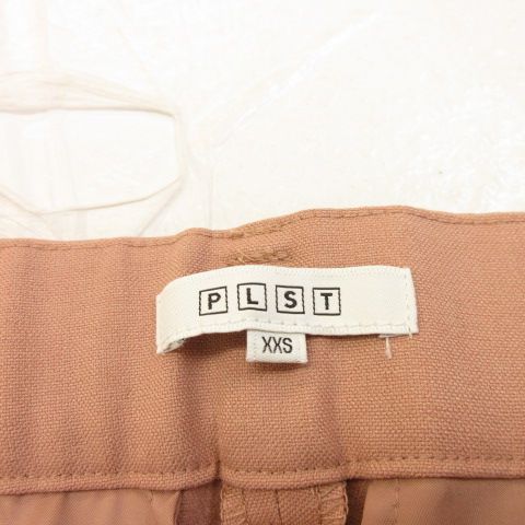 プラステ PLST ブラッシュドバックスティックパンツ ストレッチ