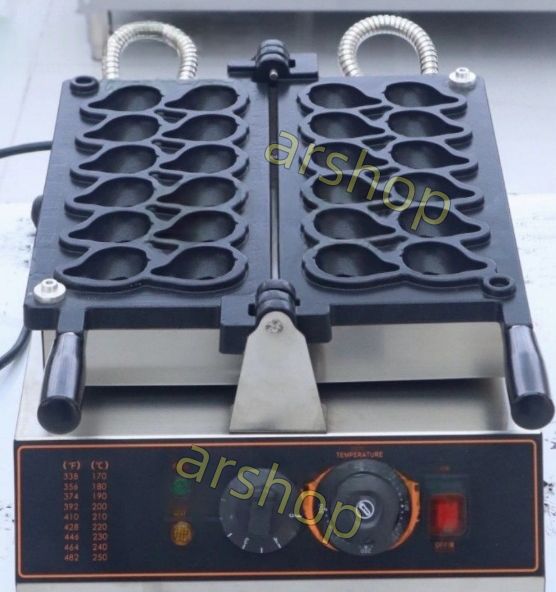 業務用 ベビーカステラ 万能焼きガス2連』ベビーカステラ たい焼き