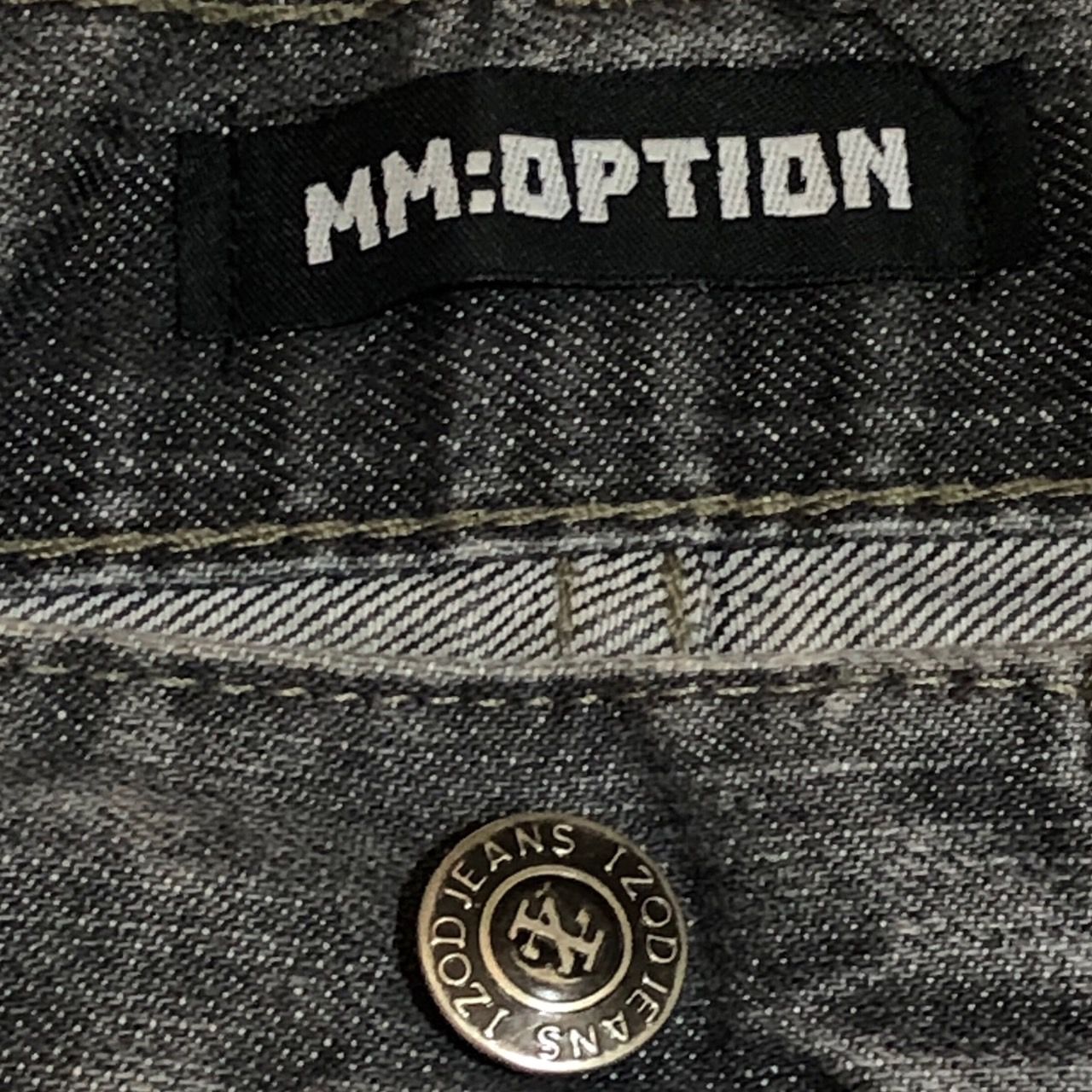 mmoption ミリオプション　リメイクデニムパンツ mmoption ミリオプション リメイクパンツ - メルカリ