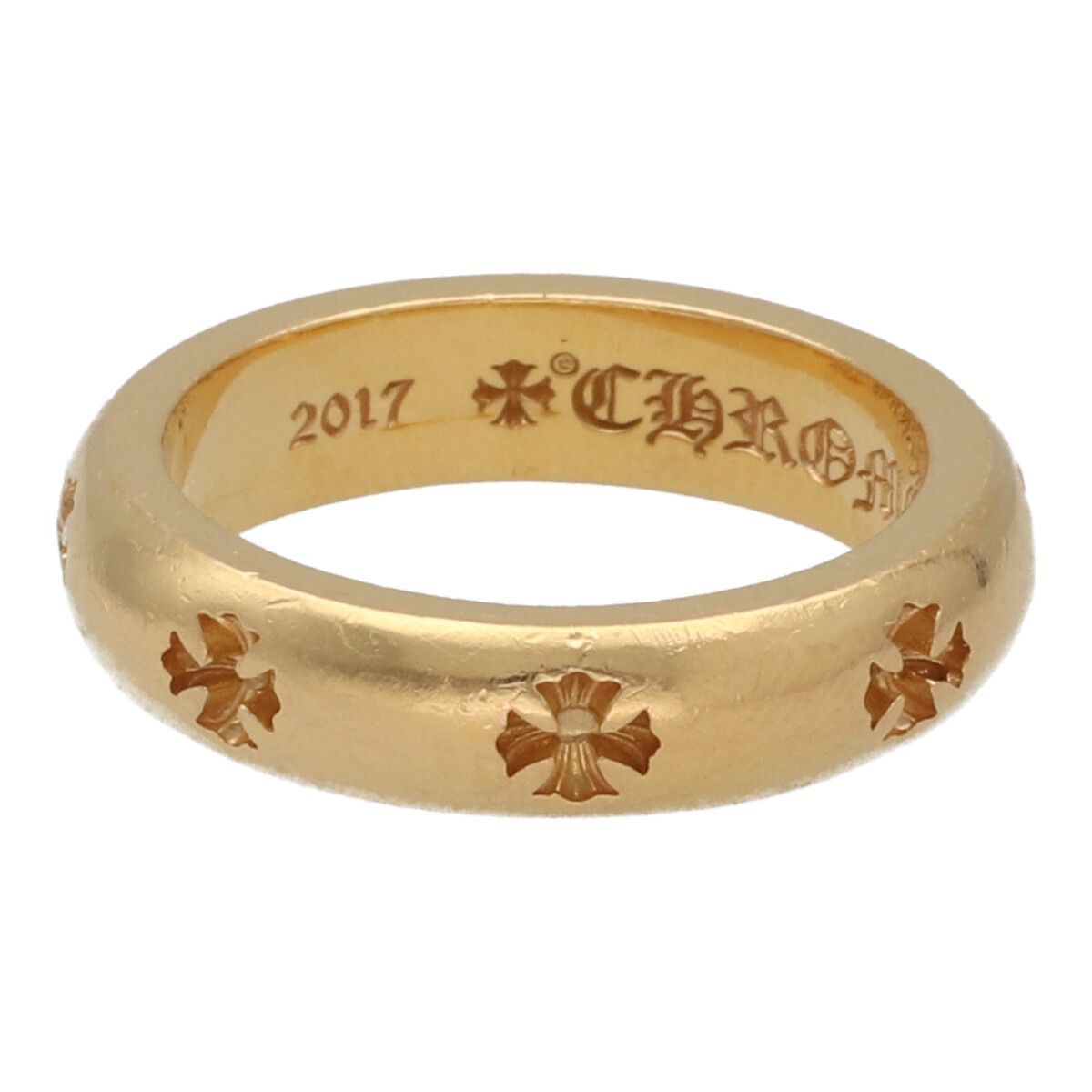 中古】 CHROME HEARTS クロムハーツ 指輪・リング ネガティブCHプラス