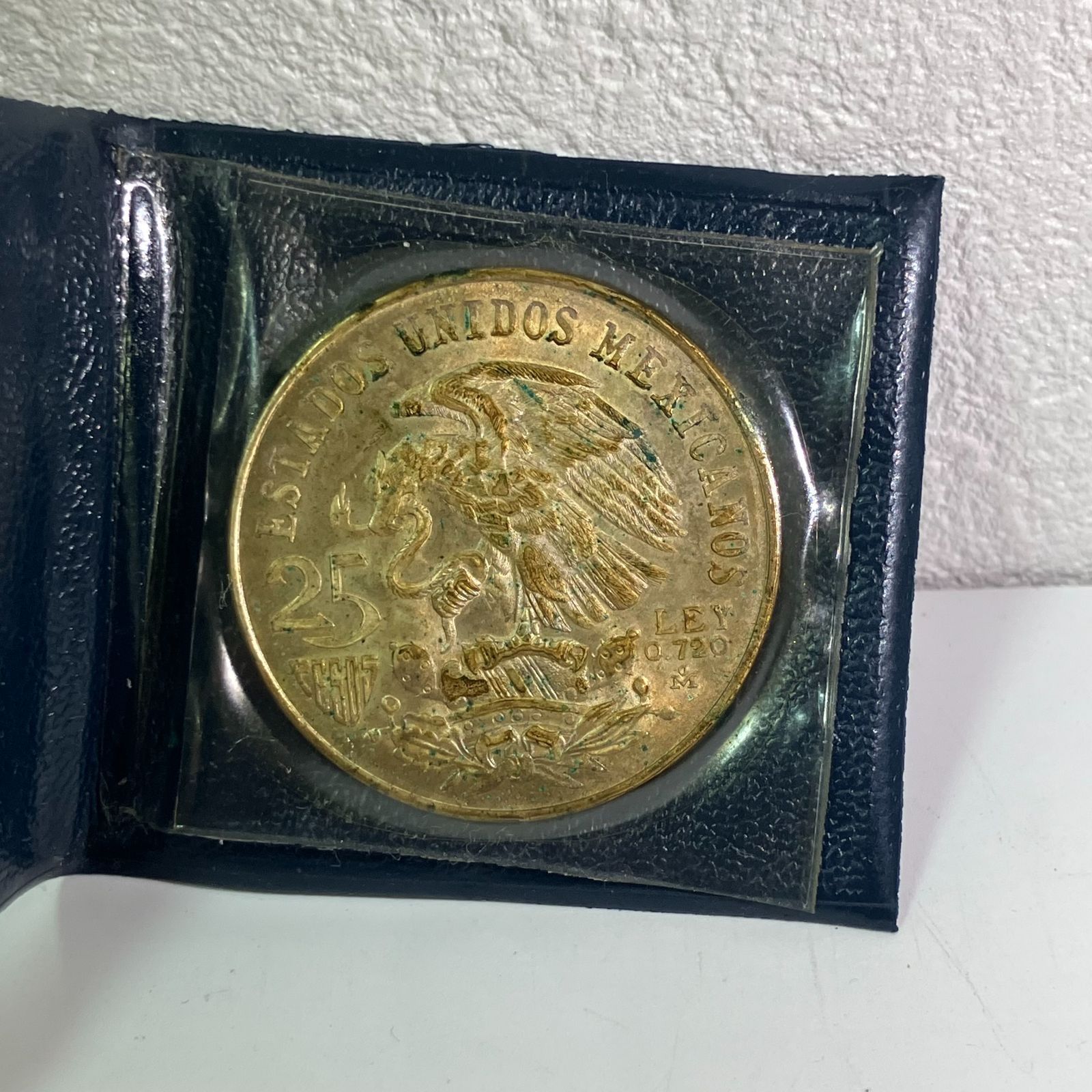 メキシコオリンピック記念25ペソ銀貨　キーホルダー メキシコオリンピック記念25ペソ銀貨 キーホルダー - メルカリ