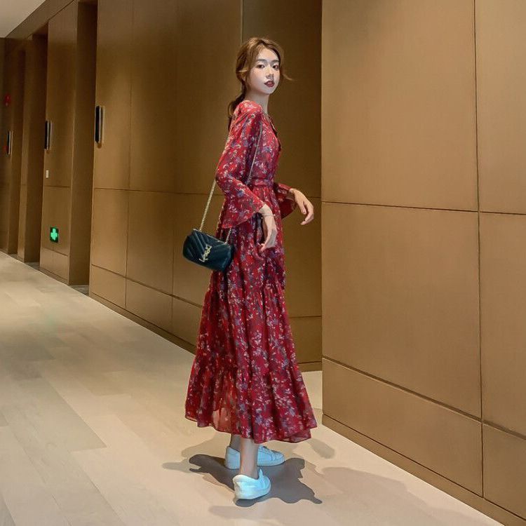 ティアードワンピースレディース春夏カシュクールワンピAラインフ