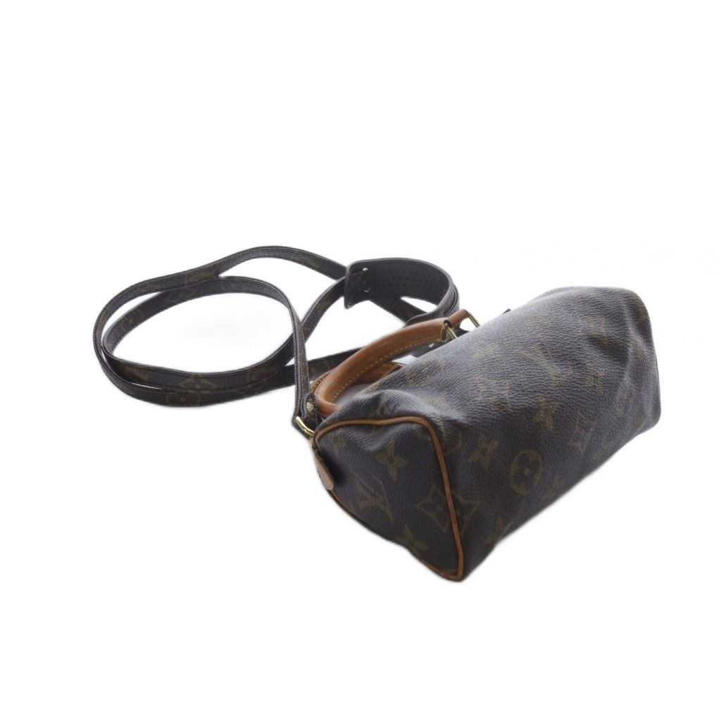 【美品級】ルイ・ヴィトン（モノグラム）ミニスピーディー　斜め掛け　ショルダー LOUIS VUITTON - 【美品級】ルイ・ヴィトン（モノグラム）ミニ