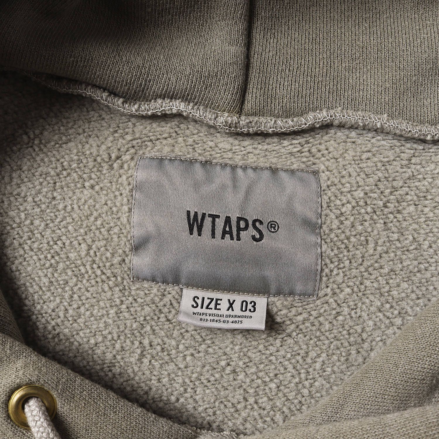 19AW BLANK HOODED Lサイズ オリーブドラブ WTAPS ACADEMY – WTAPS