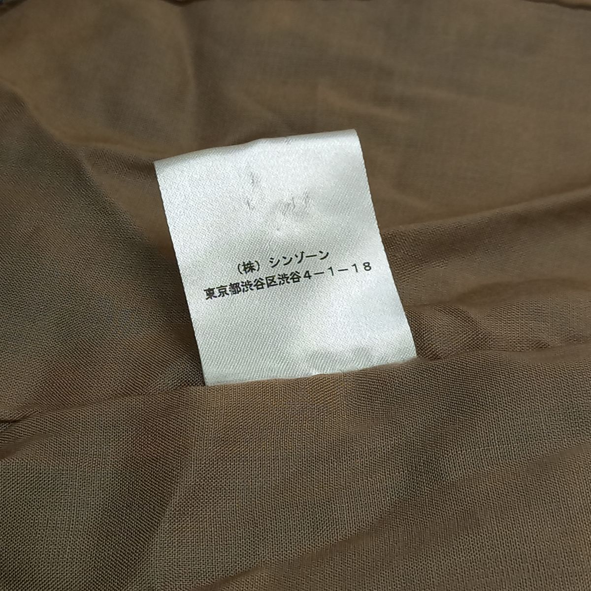 shinzone my D'artagnan シンゾーン マイダルタニアン ツイード