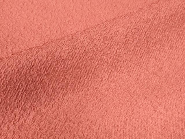 平和屋着物●上質な色無地 薄紅色