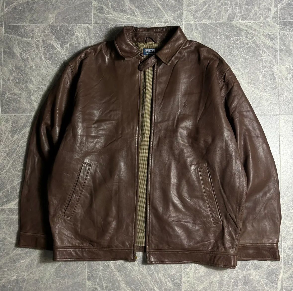1990s~ Polo Ralph Lauren Leather Jacket