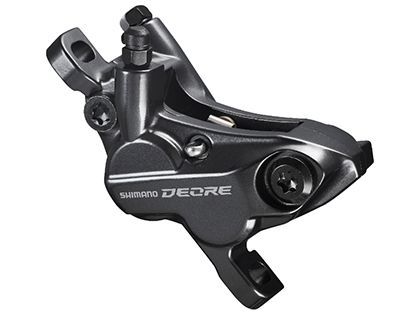 新品未使用「送料込」SHIMANO//ディスクブレーキ/Deore/M6100//BR-M6120 4Pキャリパー D02S wo/Fin M-Pad//シマノ