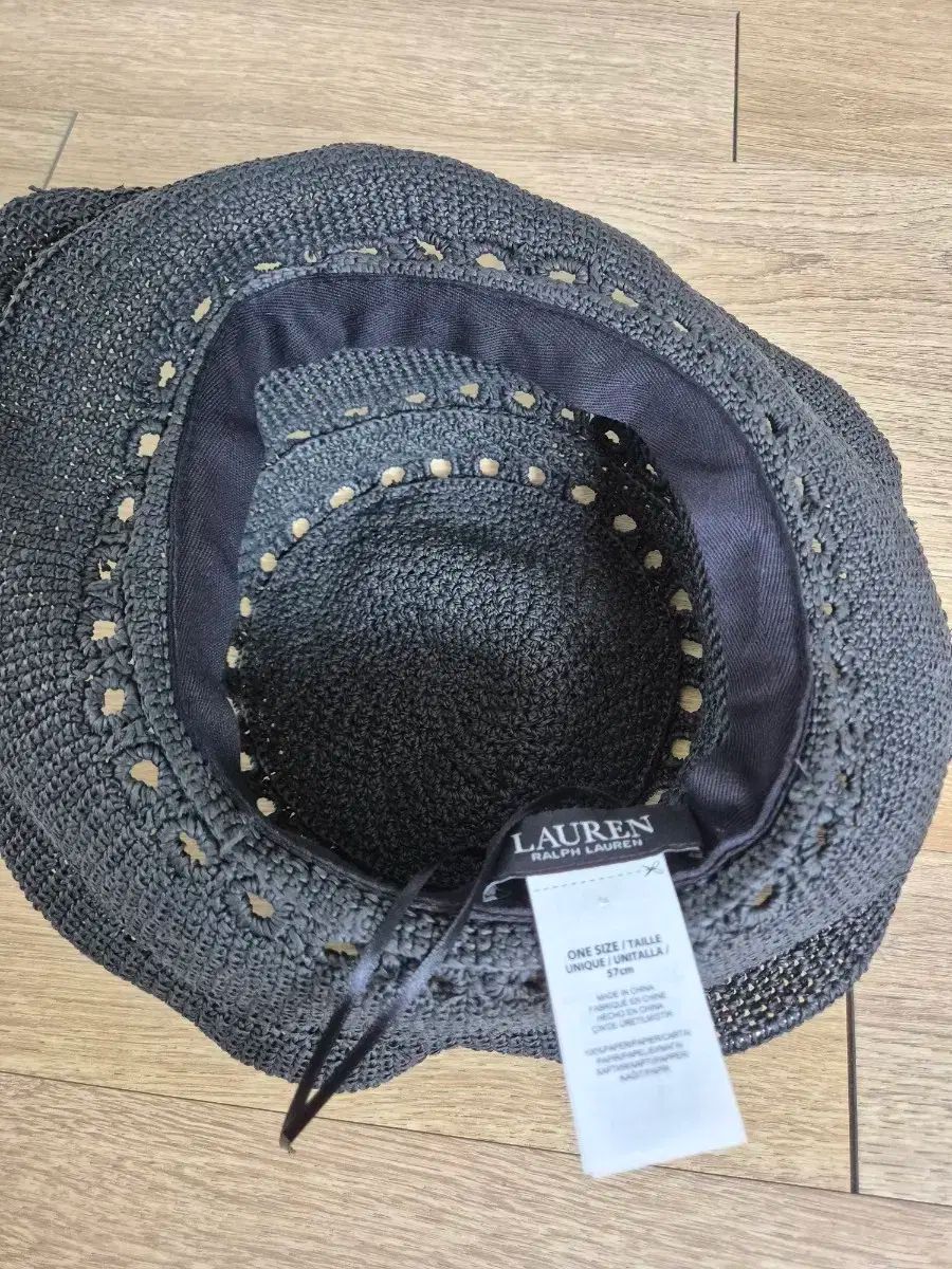  ポロ Ralph Lauren ラルフローレン クロッシェ レディース バケツへ チャコール バケットハット ハット