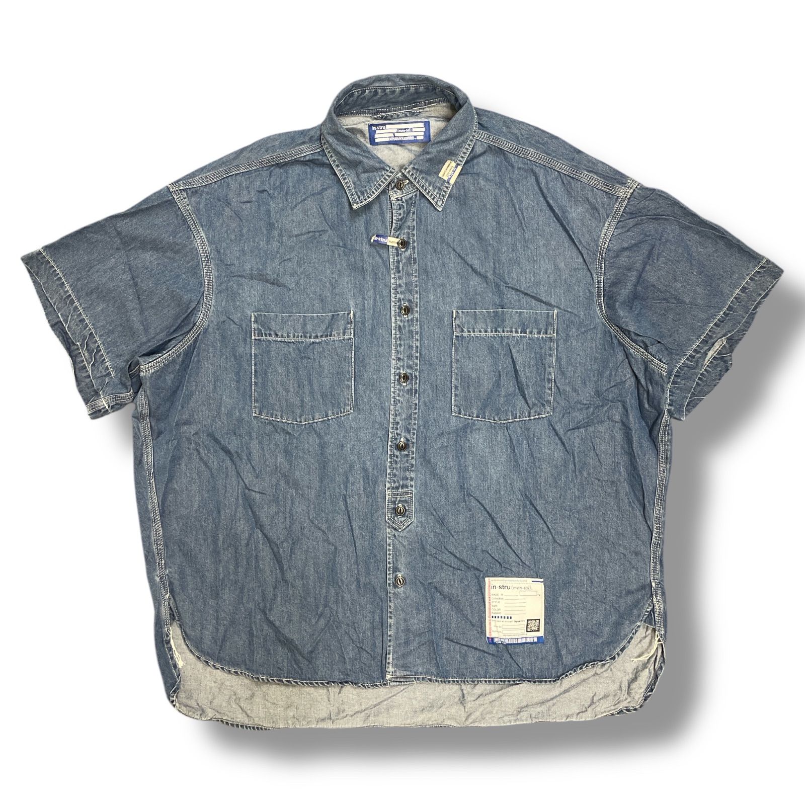 ミハラinstru(men-tal).Tencel Denim Jacket ミハラヤスヒロ インス