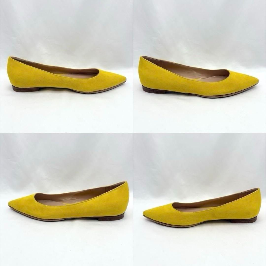  Gianvito Rossi ジャンヴィットロッシ フラットシューズ スウェード パンプス 37 フラットシューズ バレエシューズ パンプス