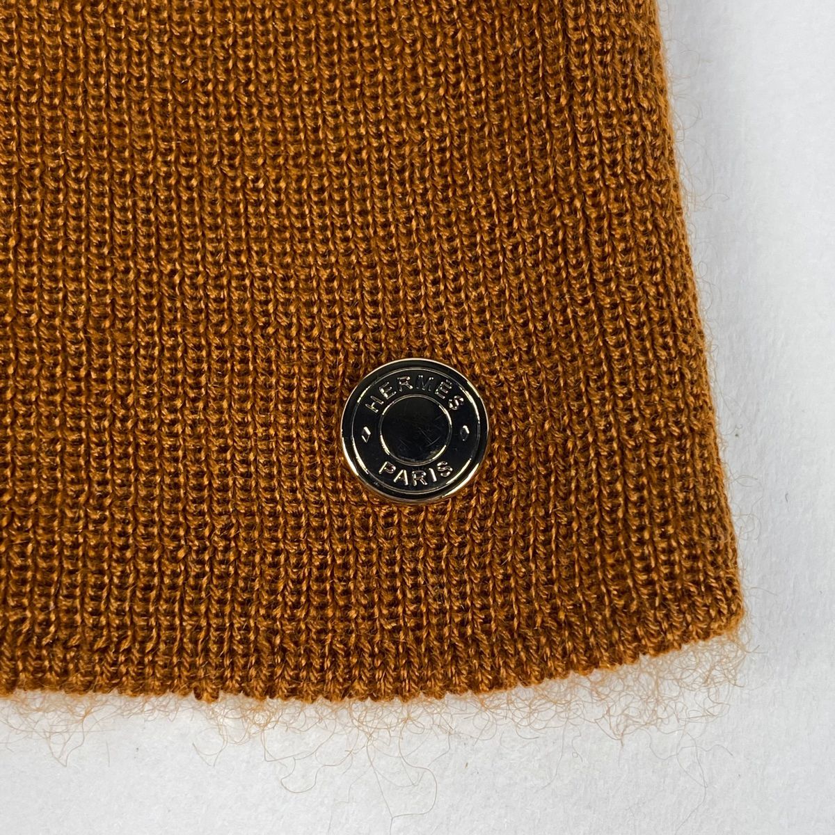 エルメス HERMES セリエ カーディガン 長袖 ラウンドネック トップス カーディガン カシミヤ シルク ブラウン レディース 中古 エルメス HERMES セリエ カーディガン 長袖 ラウンドネック