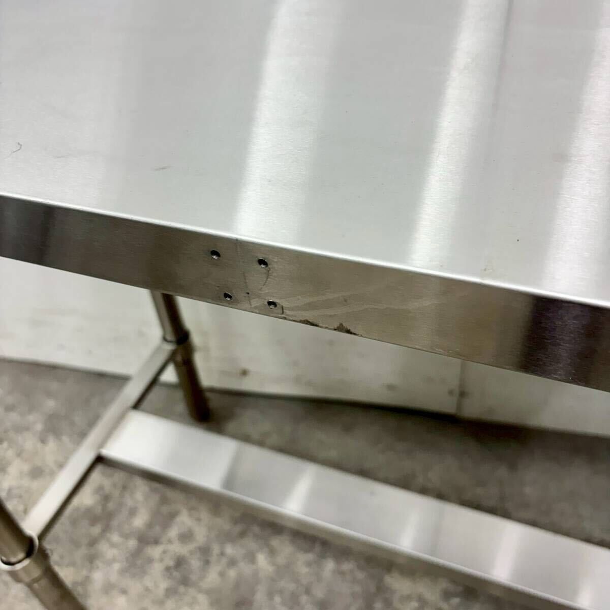 ステンレス作業台 W900×D450×H800 調理台 業務用 厨房 中古 ① - メルカリ