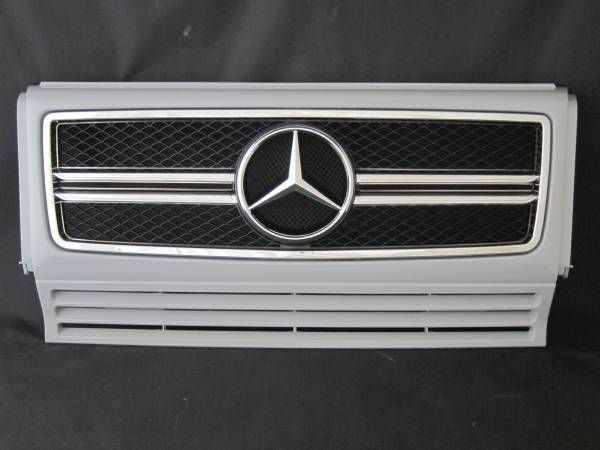 ベンツ Gクラス W463 ゲレンデ G63スタイルグリル 2ファン車対応品 未塗装品 商品番号3222