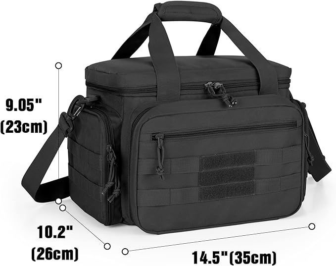 DSLEAF 4丁収納 ピストルバッグ ピストルケース : ピストル ピストルレンジバッグ ハンドガンケース Pistol Storage Case 4-Pistol Bag DSLEAF: -