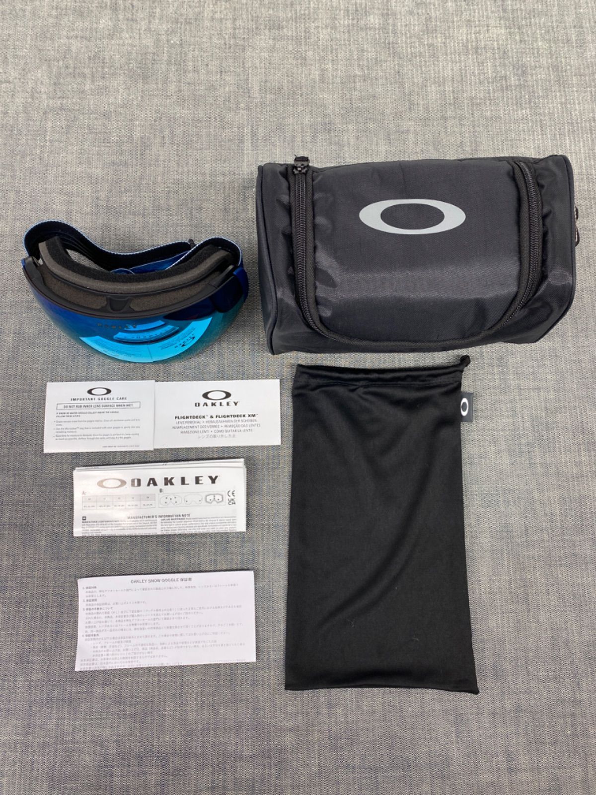 N YT24011713 OAKLEY スノーゴーグル FLIGHT DECK M