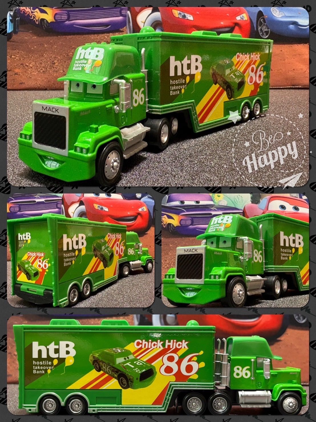 【新品】　カーズ　マックトラック トレーラー 7台セット　限定出品 カーズマックトレーラー