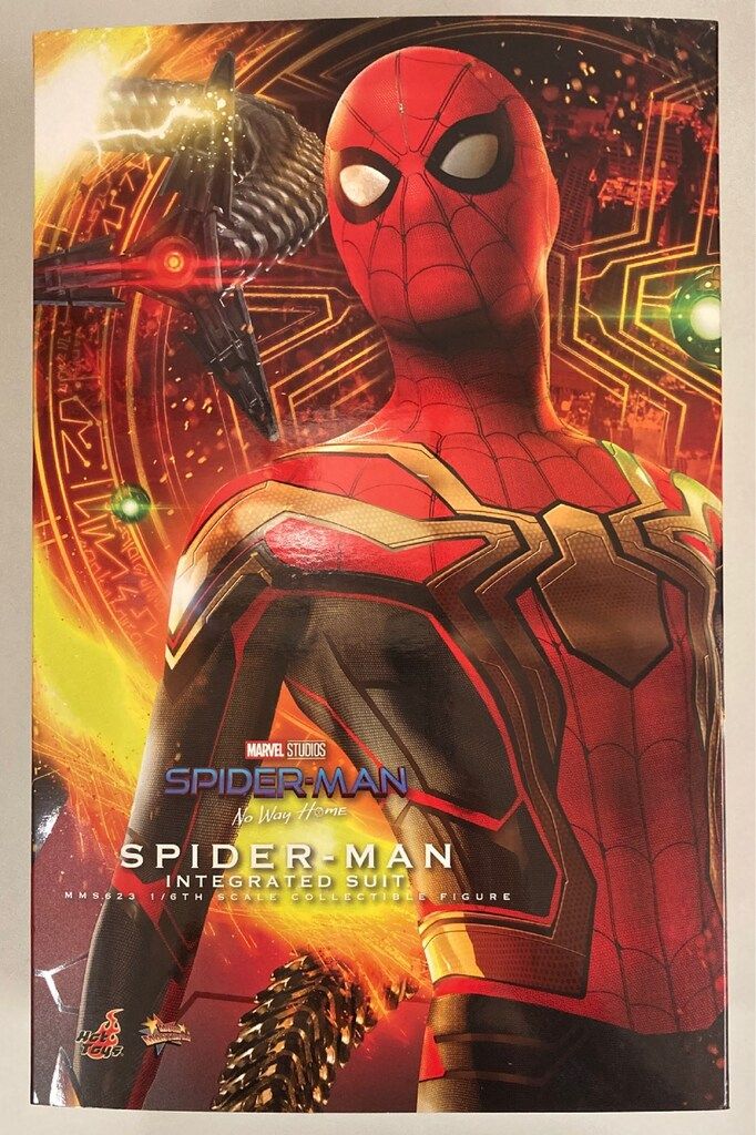 HOTTOYS MOVIE MASTERPIECE SPIDER MAN | INTEGRATED SUIT MMS623