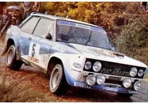 ミニカー　1/18 フィアット 131 アバルト 1980年ラリー・フンスリュック W.Rohrl/C. Geistdorfer #1 [18RMC078] フィアット 131 アバルト 1980年ラリー・フンスリュック #1 W