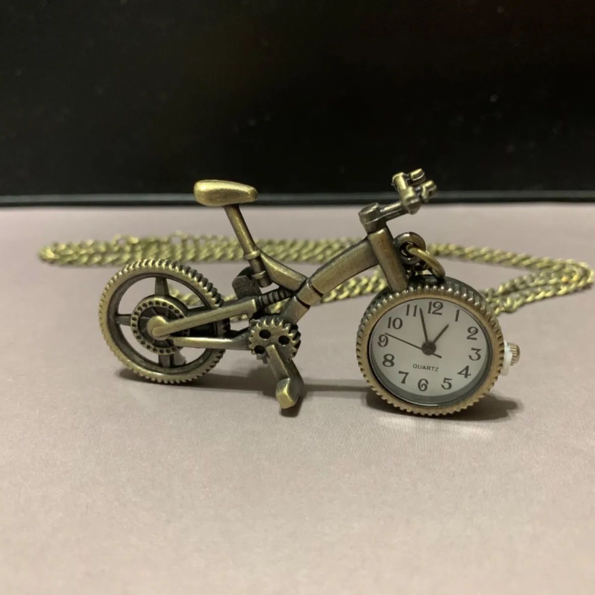 腕時計 レディース クォーツ ヴィンテージ 自転車 形 クォーツウォッチ