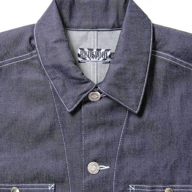 BUDSPOOL 麻Logo Denim Jacket 麻ロゴデニムジャケット APHRODITEGANG Hemp Logo Denim Jacket 
