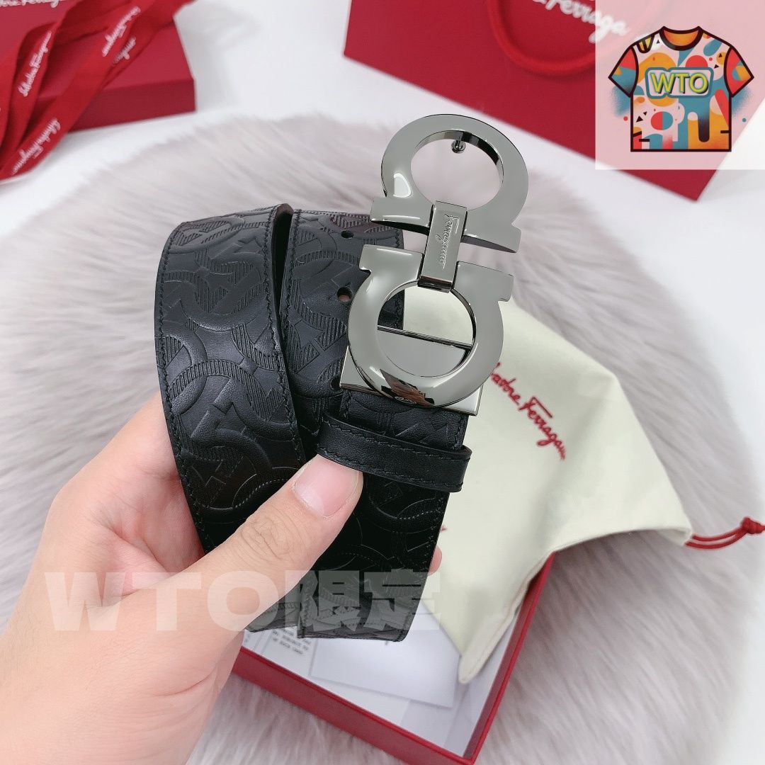 Ferragamo　フェラガモ　ヴァラベルト　３つ穴　レディース 6086 Ferragamo フェラガモ ヴァラベルト 3つ穴 レディース 6086