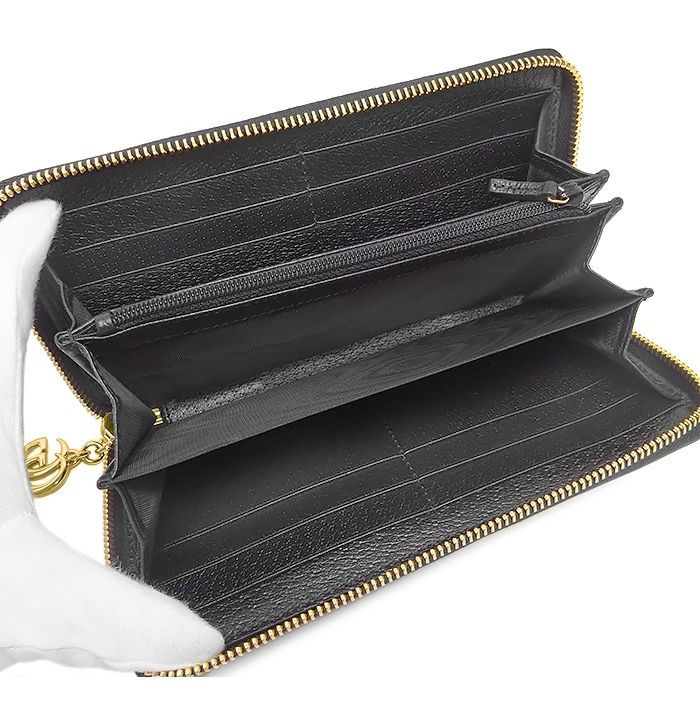 【未使用品】グッチ オフィディア シェリーライン ジップアラウンド 523154 併売商品※◇未使用保管品◇GUCCI【グッチ】オフィディア ラウンド
