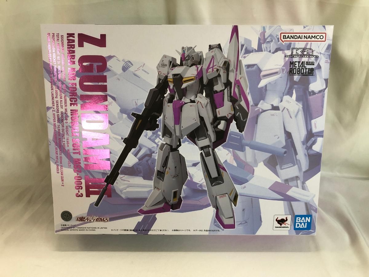 METAL ROBOT魂(Ka signature) Zガンダム 3号機 ガンダム新体験-0087- グリーンダイバーズ 魂ウェブ