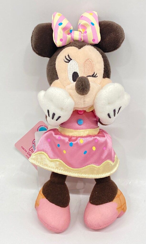 東京ディズニーリゾート ぬいぐるみバッジ Pink Pop Paradise ミニー