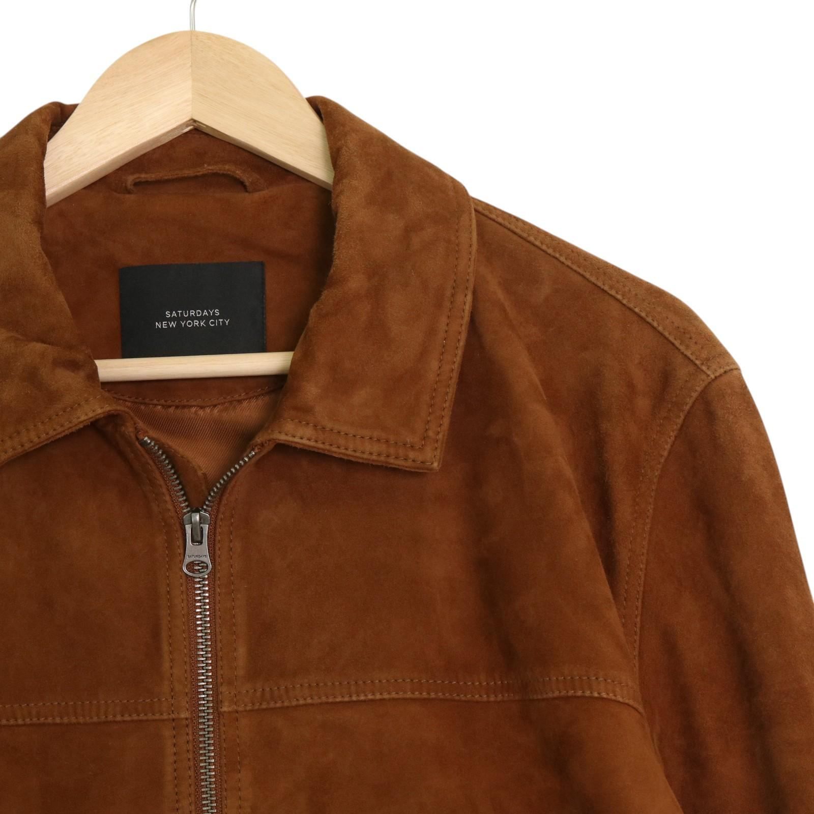 Saturdays NYC サタデーズ Harrison Suede トラッカージャケット