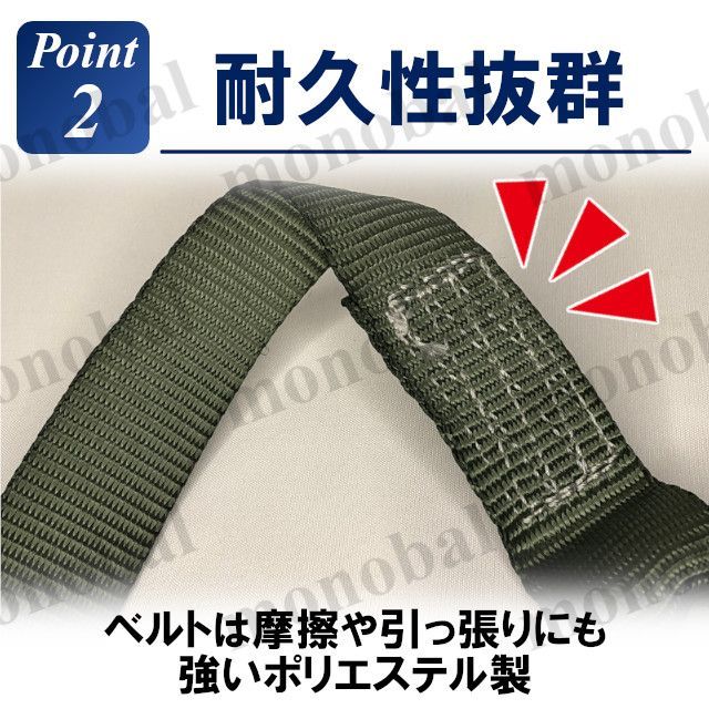 荷締めベルト ラチェット式 ガッチャ 固定ベルト バンド