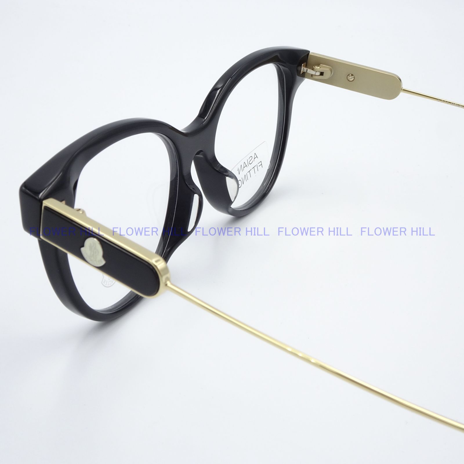 MONCLER モンクレール メガネ ML5056-F 001 ブラック アジアンフィット  