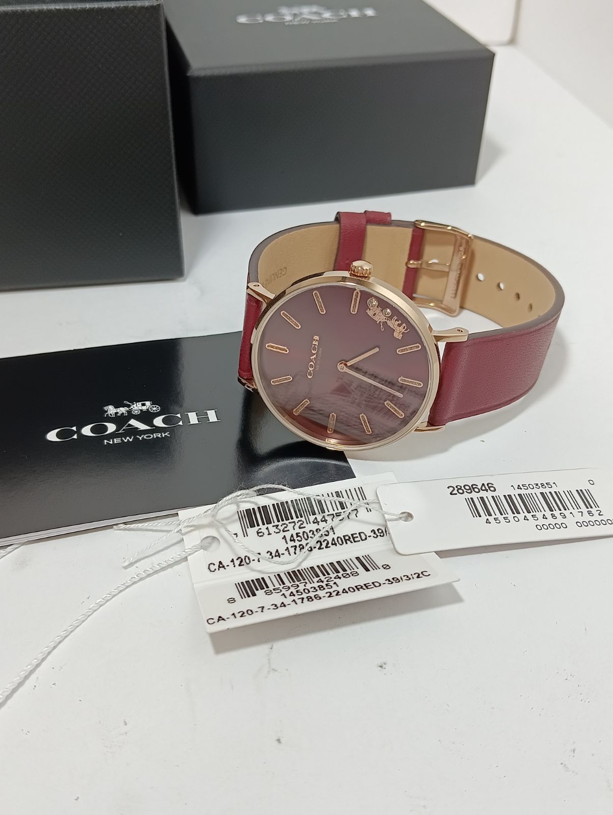 未使用】コーチ COACH 腕時計 ペリー PERRY 36mm 14503851