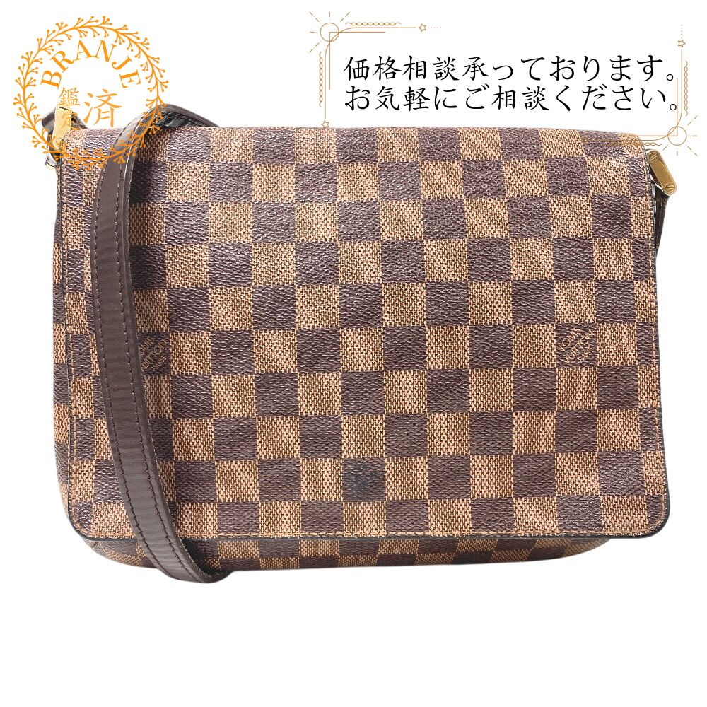 ルイ ヴィトン ミュゼットタンゴ ブラウン ベージュ モノグラム M51257 